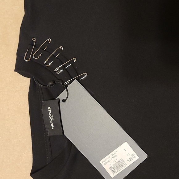 The Kooples Jersey & Pins t-shirt - Picture 1 of 7